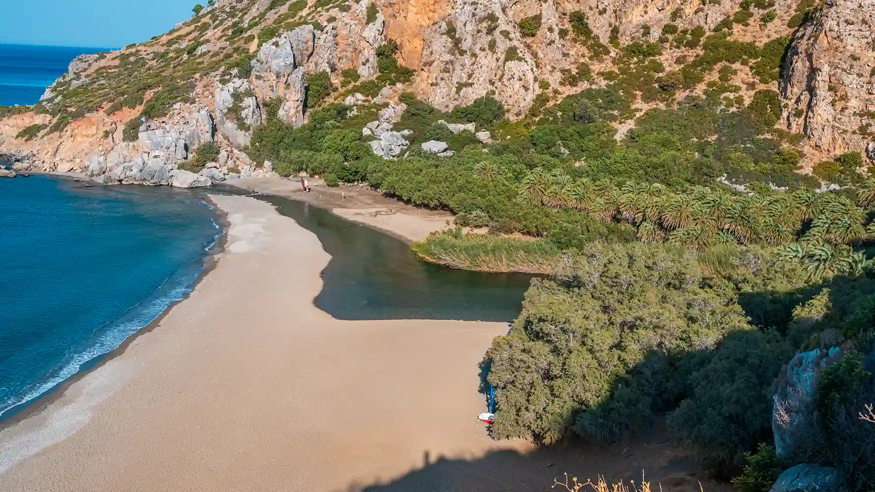 Preveli Tropical Beach