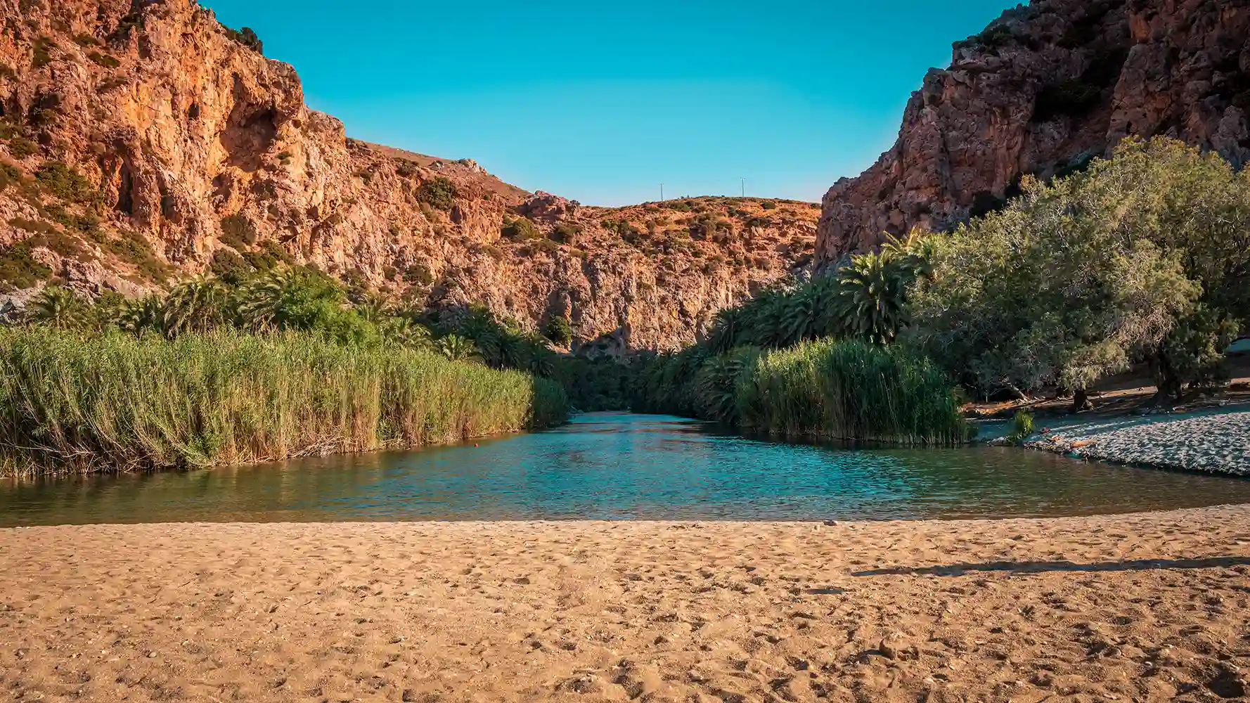 Preveli Tropical Beach