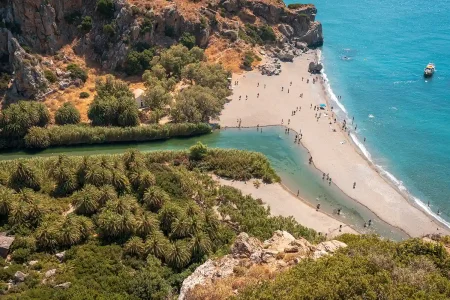 Preveli Tropical Beach