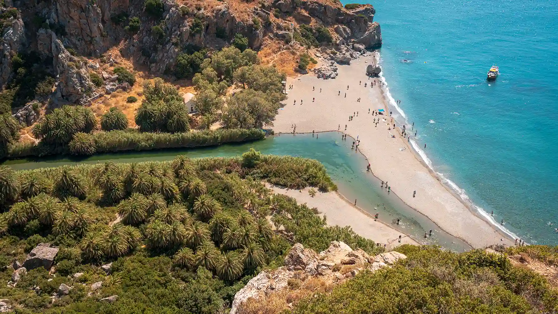 Preveli Tropical Beach