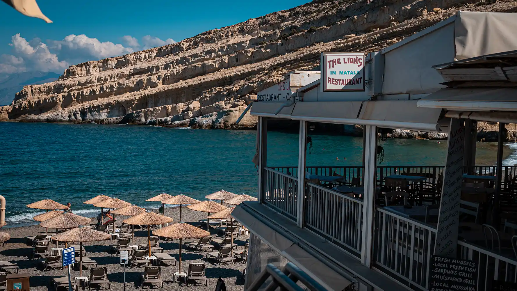 Matala Hippie Beach