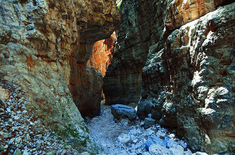 Impros Gorge, Frangokastelo