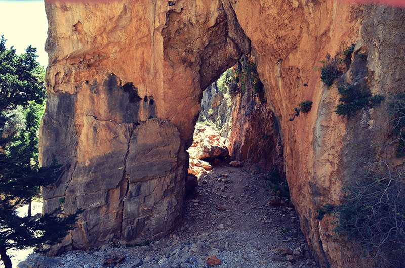 Impros Gorge, Frangokastelo