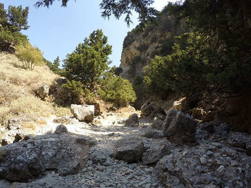 Impros Gorge, Frangokastelo