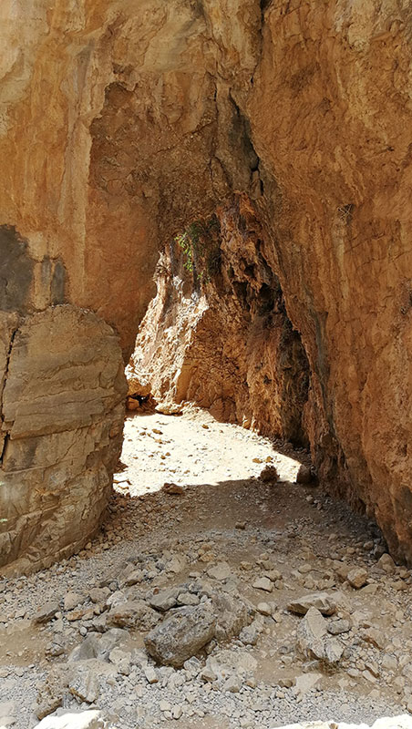 Impros Gorge, Frangokastelo