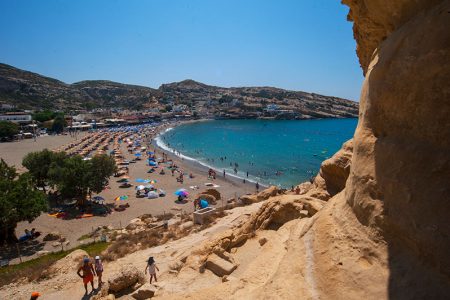 Matala Hippie Beach